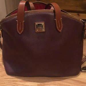 Excellent condition burgundy Dooney and Bourke purse